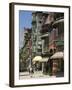 Newbury Street, Boston, Massachusetts, New England, USA-Amanda Hall-Framed Photographic Print