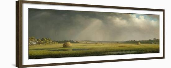 Newburyport Meadows, c.1876–81-Martin Johnson Heade-Framed Giclee Print