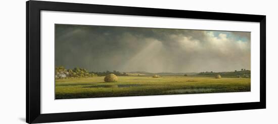 Newburyport Meadows, c.1876–81-Martin Johnson Heade-Framed Giclee Print