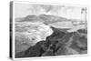 Newcastle, from Nobby's Head, New South Wales, Australia, 1886-null-Stretched Canvas