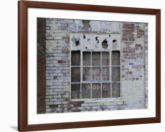 Newcastle Home-Sweet-Home, 2016-Peter McClure-Framed Photographic Print