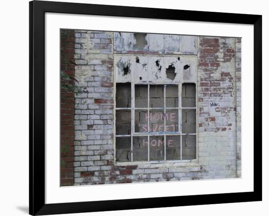 Newcastle Home-Sweet-Home, 2016-Peter McClure-Framed Photographic Print