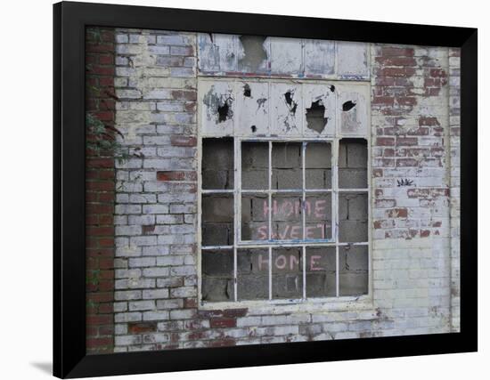 Newcastle Home-Sweet-Home, 2016-Peter McClure-Framed Photographic Print