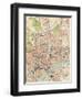 'Newcastle-on-Tyne', c20th Century-John Bartholomew-Framed Giclee Print