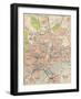 'Newcastle-on-Tyne', c20th Century-John Bartholomew-Framed Giclee Print