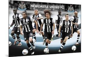 Newcastle-Players 2011-2012-null-Mounted Poster