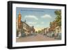 Newcastle Street, Brunswick, Georgia-null-Framed Art Print