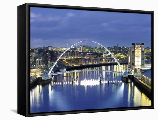 Newcastle, Tyne and Wear, England-Robert Lazenby-Framed Stretched Canvas