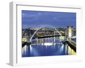 Newcastle, Tyne and Wear, England-Robert Lazenby-Framed Photographic Print