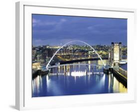 Newcastle, Tyne and Wear, England-Robert Lazenby-Framed Photographic Print