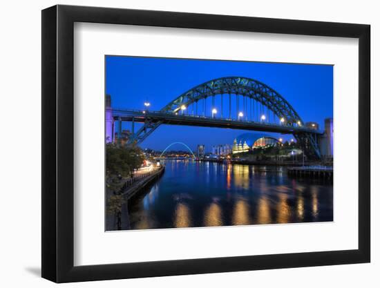 Newcastle Tyne Bridge-KevTate999-Framed Photographic Print