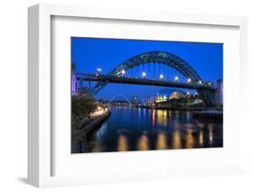 Newcastle Tyne Bridge-KevTate999-Framed Photographic Print