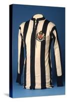 Newcastle United Jersey from the 1911 FA World Cup Final, 1911-English School-Stretched Canvas