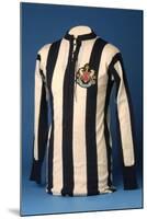 Newcastle United Jersey from the 1911 FA World Cup Final, 1911-English School-Mounted Premium Giclee Print