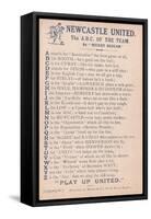 Newcastle United: the A.B.C. of the Team, 1919-20-null-Framed Stretched Canvas