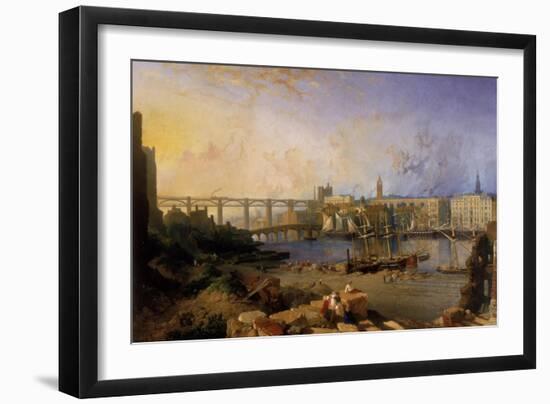 Newcastle Upon Tyne, 1862-63-Edmund John Niemann-Framed Giclee Print