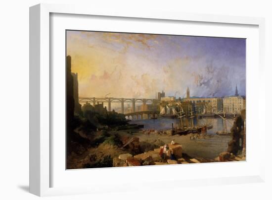 Newcastle Upon Tyne, 1862-63-Edmund John Niemann-Framed Giclee Print