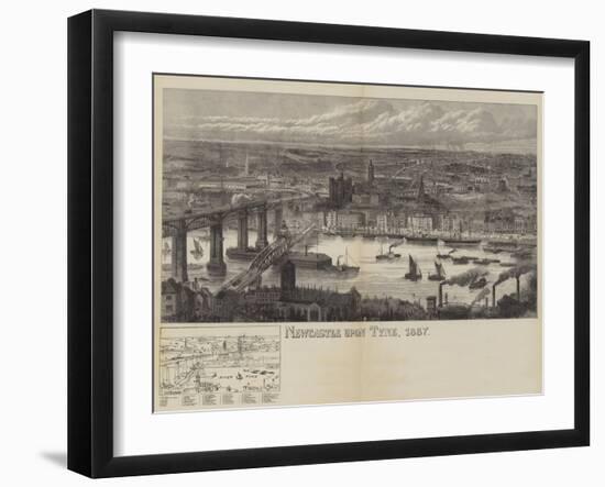 Newcastle Upon Tyne, 1887-null-Framed Giclee Print