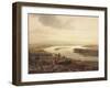 Newcastle Upon Tyne and the River Tyne from Gateshead-Thomas Miles Richardson-Framed Giclee Print