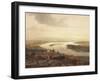 Newcastle Upon Tyne and the River Tyne from Gateshead-Thomas Miles Richardson-Framed Giclee Print