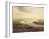 Newcastle Upon Tyne and the River Tyne from Gateshead-Thomas Miles Richardson-Framed Giclee Print