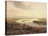 Newcastle Upon Tyne and the River Tyne from Gateshead-Thomas Miles Richardson-Stretched Canvas