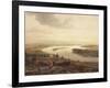 Newcastle Upon Tyne and the River Tyne from Gateshead-Thomas Miles Richardson-Framed Giclee Print