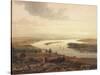 Newcastle Upon Tyne and the River Tyne from Gateshead-Thomas Miles Richardson-Stretched Canvas