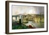 Newcastle Upon Tyne from Gateshead, 1895-Niels Moller Lund-Framed Giclee Print