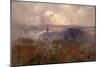 Newcastle Upon Tyne from the East, 1898-Niels Moller Lund-Mounted Giclee Print