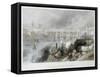 Newcastle-Upon-Tyne from the South-West, C1850-Thomas Abiel Prior-Framed Stretched Canvas