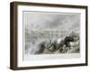 Newcastle-Upon-Tyne from the South-West, C1850-Thomas Abiel Prior-Framed Giclee Print