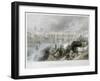 Newcastle-Upon-Tyne from the South-West, C1850-Thomas Abiel Prior-Framed Giclee Print