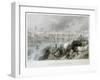 Newcastle-Upon-Tyne from the South-West, C1850-Thomas Abiel Prior-Framed Giclee Print