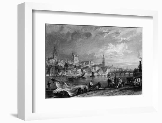 Newcastle Upon Tyne-Thomas Allom-Framed Photographic Print