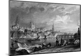 Newcastle Upon Tyne-Thomas Allom-Mounted Photographic Print