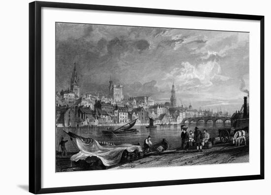 Newcastle Upon Tyne-Thomas Allom-Framed Photographic Print