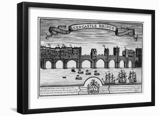 Newcastle Upon Tyne-J Hilbert-Framed Art Print