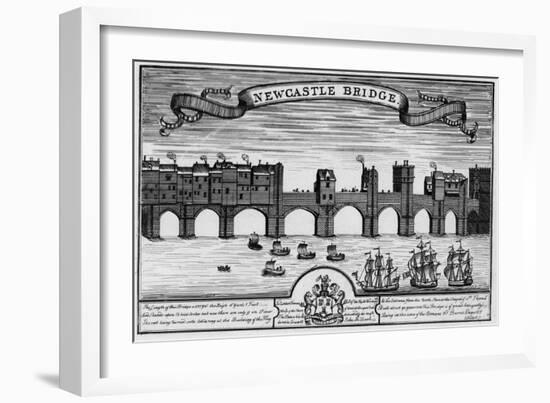 Newcastle Upon Tyne-J Hilbert-Framed Art Print