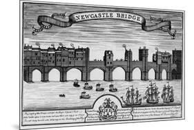 Newcastle Upon Tyne-J Hilbert-Mounted Art Print