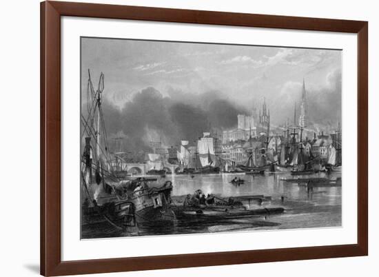 Newcastle Upon Tyne-G Balmer-Framed Art Print