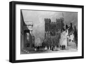 Newcastle Upon Tyne-Thomas Allom-Framed Art Print