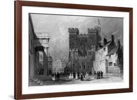 Newcastle Upon Tyne-Thomas Allom-Framed Premium Giclee Print