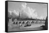 Newcastle Upon Tyne-W Westall-Framed Stretched Canvas