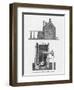 Newcomen's Atmospheric Engine at Pool Mine Cornwall-null-Framed Art Print