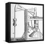 Newcomen's Engine-Science, Industry and Business Library-Framed Stretched Canvas