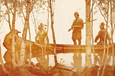 Front Cover of The Deerslayer by James Fennimore Cooper-Newell Convers Wyeth-Giclee Print