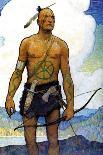 The Last of the Mohicans-Newell Convers Wyeth-Art Print