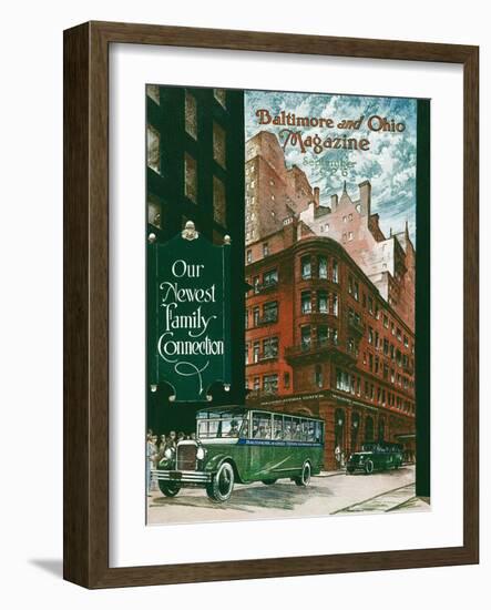 Newest Family Connection 1926-Charles H. Dickson-Framed Giclee Print