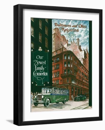 Newest Family Connection 1926-Charles H. Dickson-Framed Giclee Print